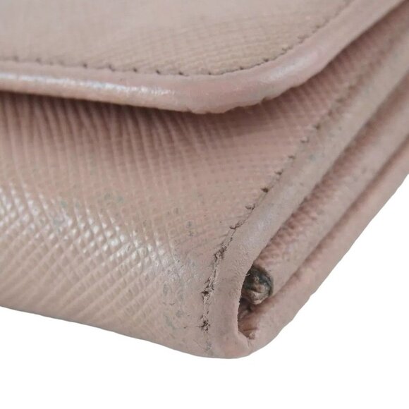 819174AM (G2) Prada Wallet Long Pink Leather - Picture 10 of 15